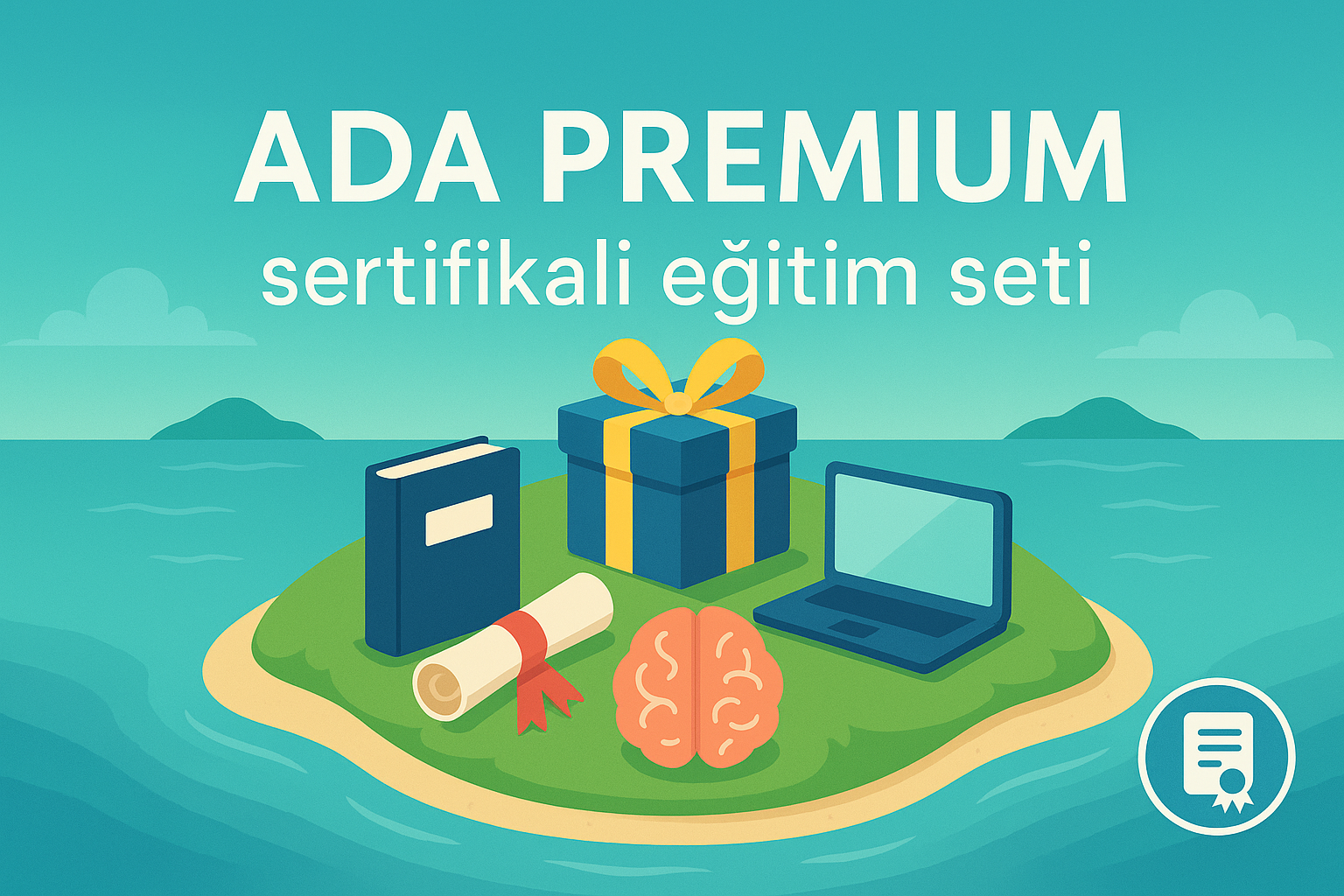 Ada Premium Sertifikalı Eğitim Seti (4+1 Sertifika)   [175 AP / 140 CP / 400 KP]