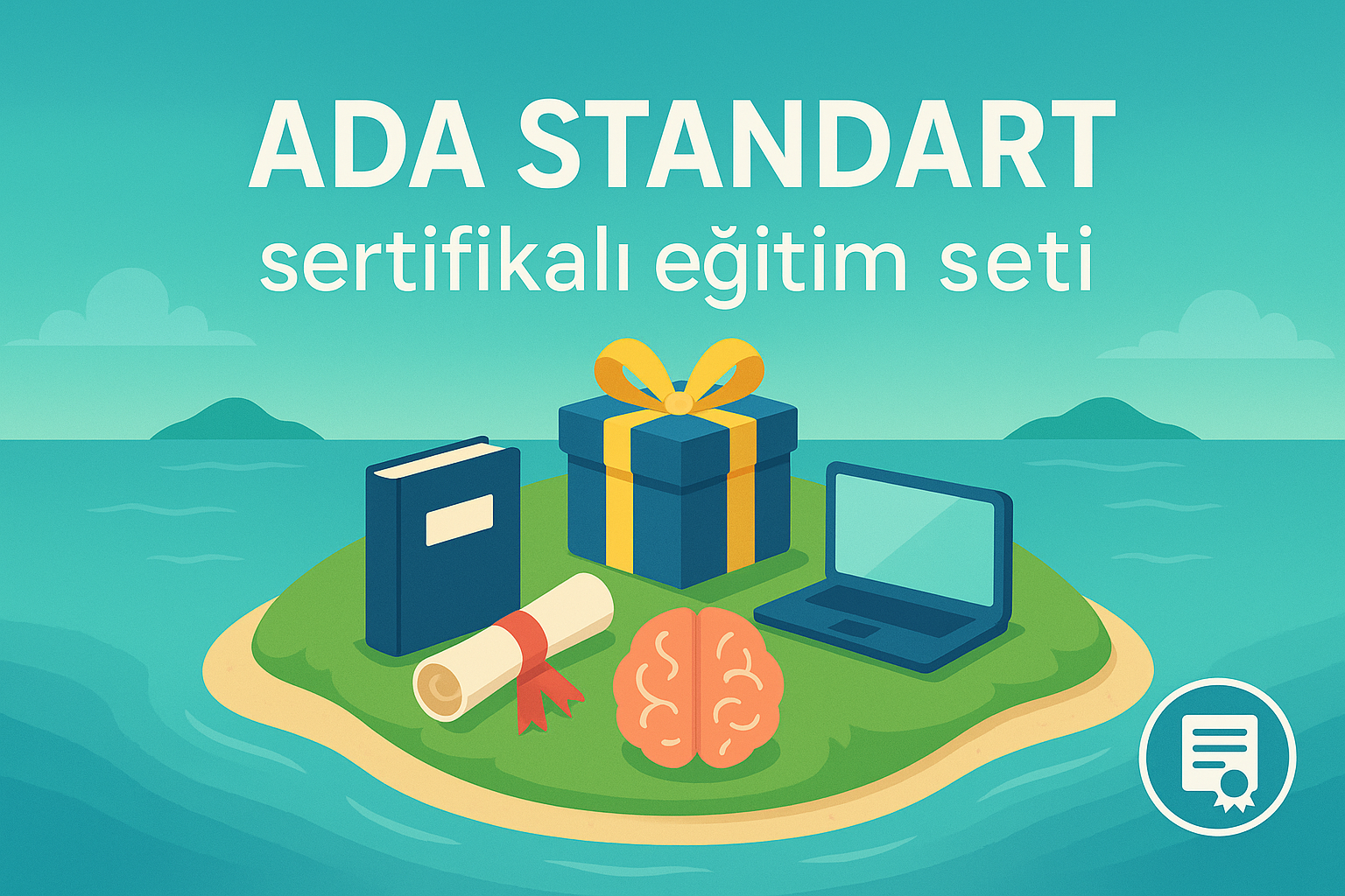Ada Standart Sertifikalı Eğitim Seti (3 Sertifika)   [130 AP / 125 CP / 300 KP]