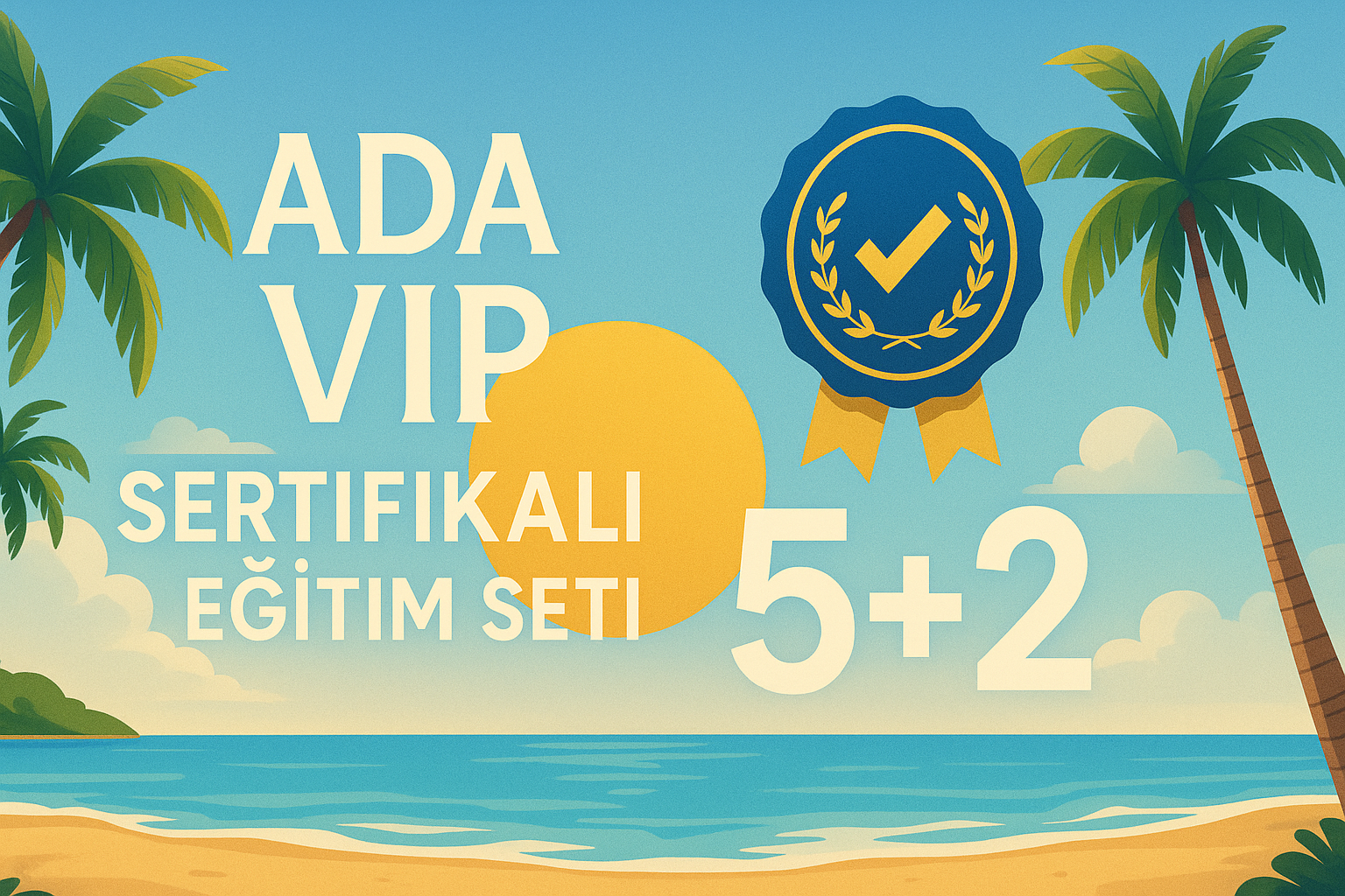 ADA VİP SERTİFİKALI EĞİTİM SETİ (5+2)